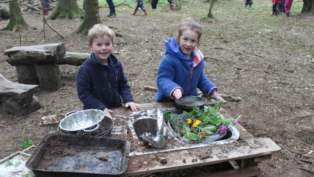Forest School, 10 years, outdoor learning potion making 