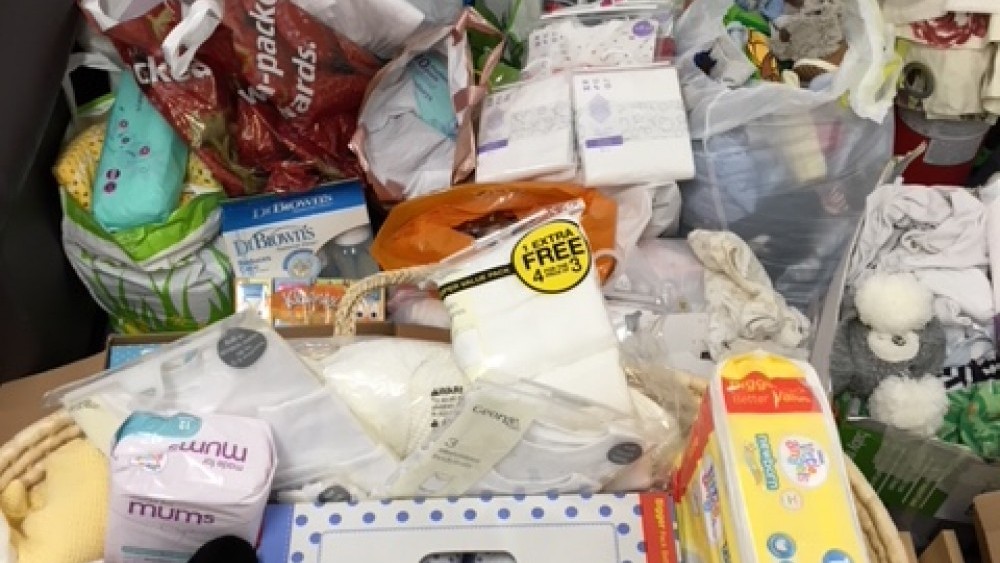 Chairty, items collected