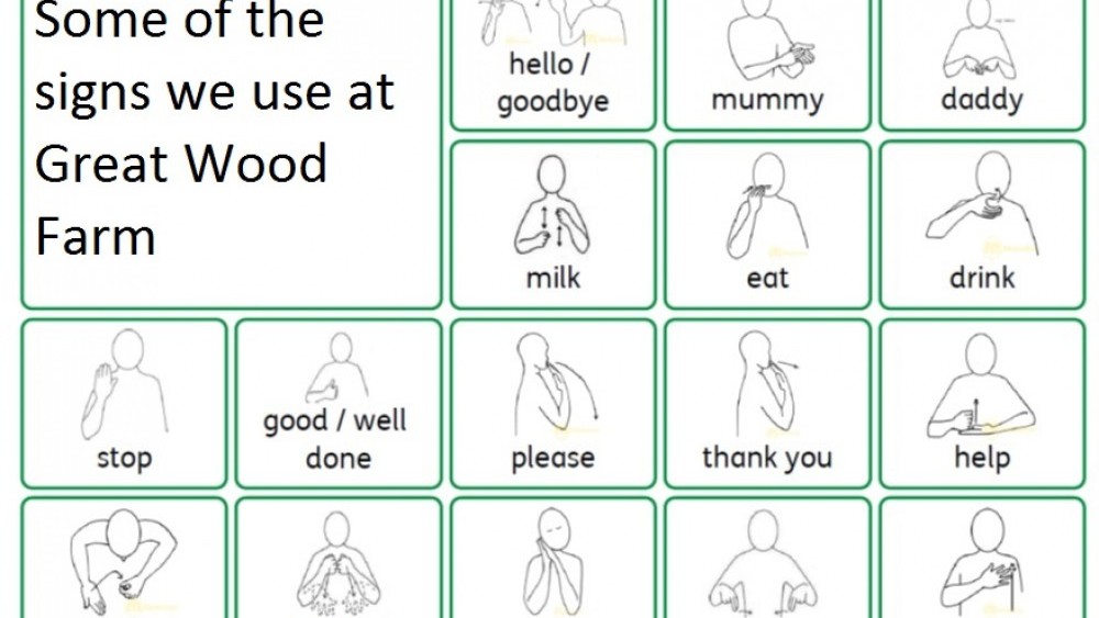 Makaton signs