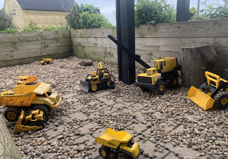 The new diggers area