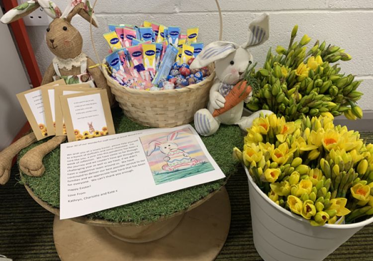 easter staff treat