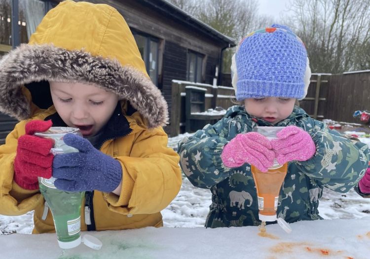 ice painting