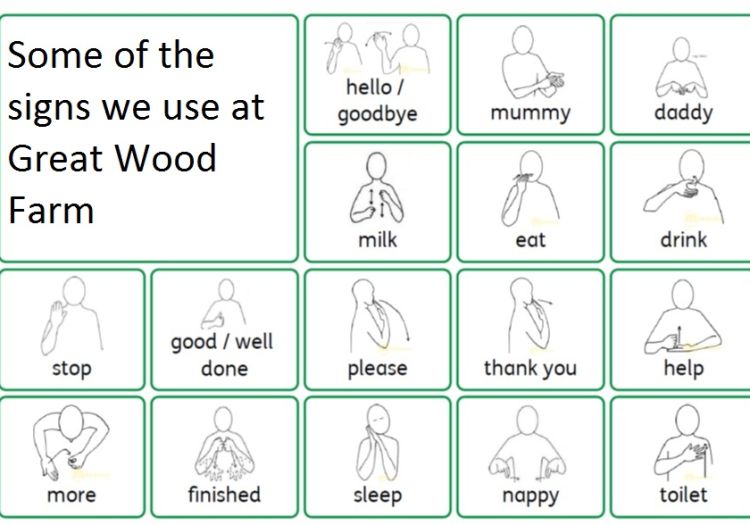 Makaton signs
