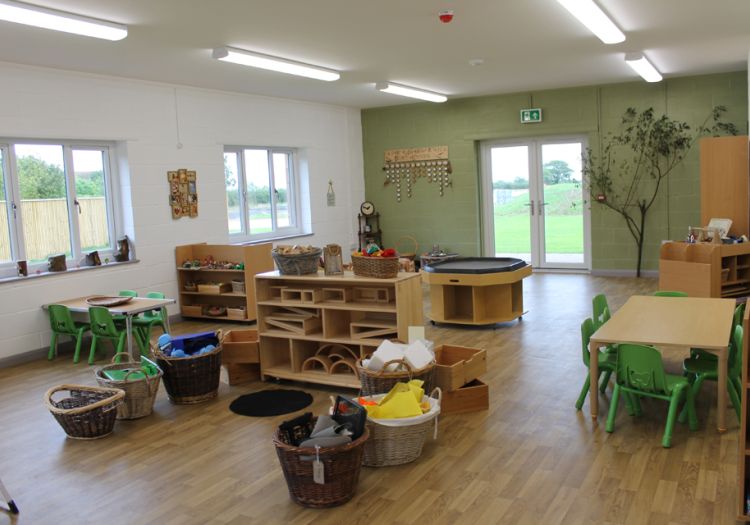 Older Kindergarten Room Then