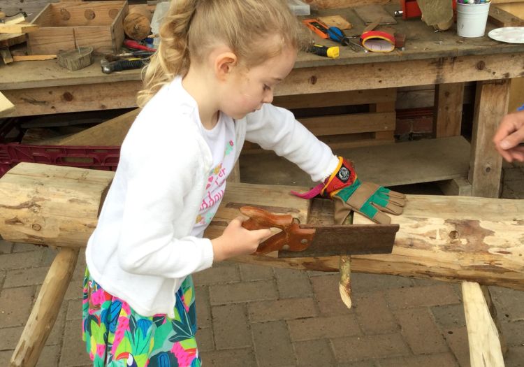 woodworking with children
